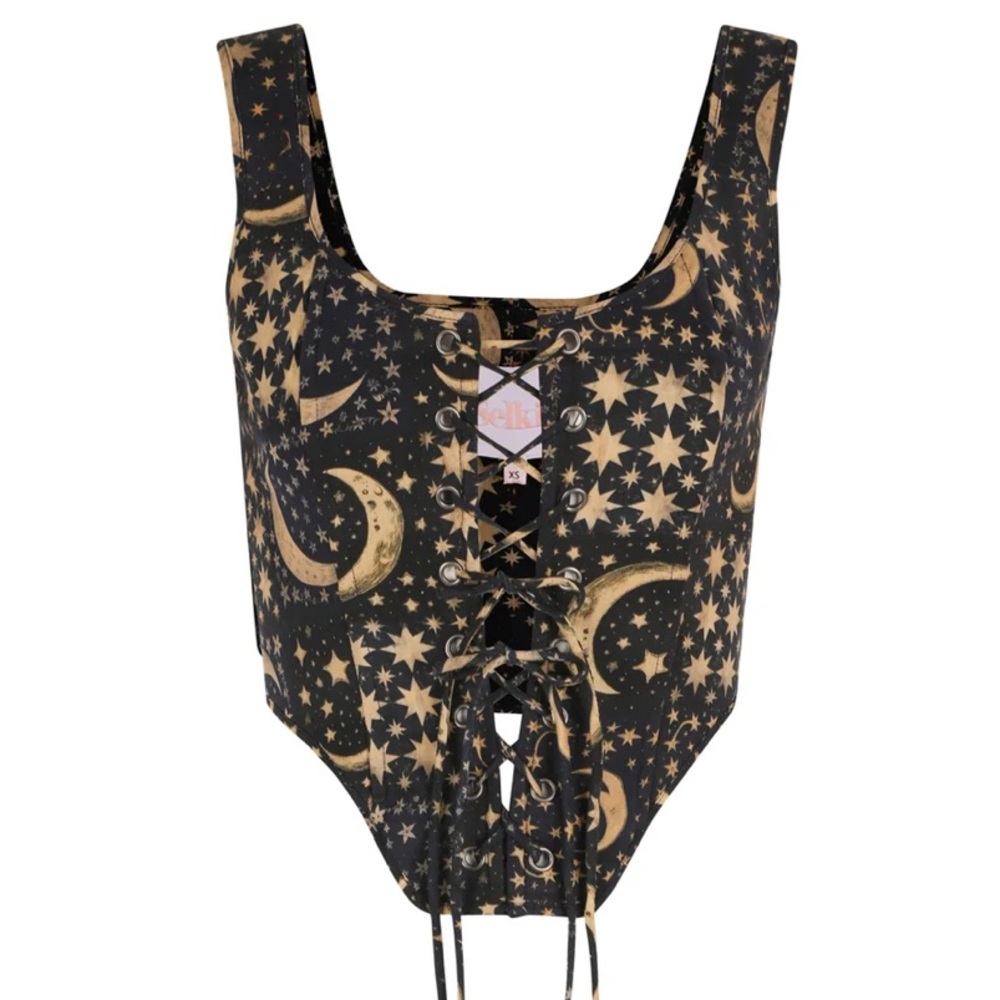 Selkie Moon Quilt Duchess Corset